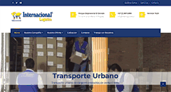 Desktop Screenshot of internacionallogistica.com
